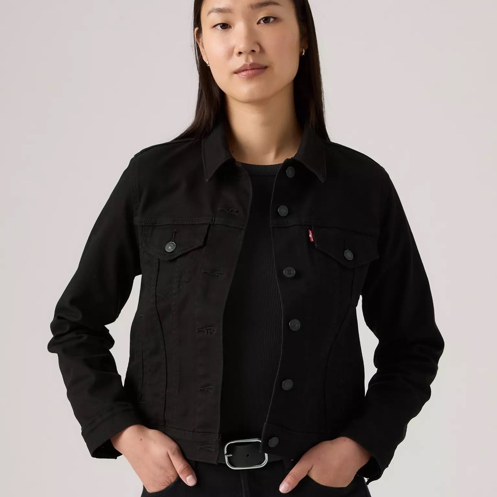 Women's Black Denim Jacket